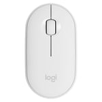 Logitech Pebble 2,4 GHz souris sans fil Bluetooth double mode souris ergonomique sourdine Plug and Play pour ordinateur