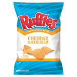 Ruffles Potato Chips Cheddar and Sour Cream (184.2 g)