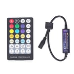 LED Controller Wireless RF 5 In 1 Mini Full Touch LED Light Bar 28 Keys RGB C JY