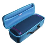 Hard EVA Travel Case for Sony SRS-XB43 Portable Wireless Bluetooth Speaker by Hermitshell (Blue)