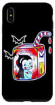 Coque pour iPhone XS Max Boîte à jus Kewpie Baby Vampire Blood Juice, Tattoo Flash