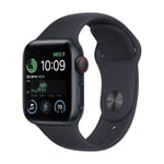 Apple Watch SE 2022 ALU 44mm eSim Svart Grade A