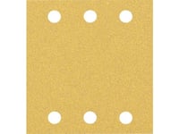 Bosch Tillbehör 2608901655 #####Slippapper För Svängande Slipmaskiner Kornstorlek 60 (L X B) 107 Mm X 115 Mm 50 St