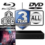 Panasonic Blu-ray Player DP-UB450 All Zone Code Free MultiRegion 4K Interstellar