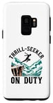 Galaxy S9 Thrill Seeker On Duty Cliff Jumper Cliff Jumping Diving Case