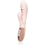 le Wand Blend Rabbit vibrator med klitorisstimulator rose gold 20,3 cm