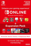 Nintendo Switch Online + Expansion Pack (Individual Membership)