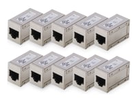 Digitus - Modulär Insats (Koppling) - Cat 6 - Skärmad - Rj-45 (Paket Om 10)