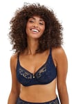 SANS COMPLEXE Suzie_70AAL50 Soutien-Gorge, Bleu Marine, 95C Femme