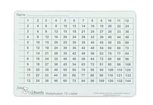 Spaceright Europe 99029MU/35 Show N Tell Rigid Multiplication Lapboard (Size A4, Pack of 35)