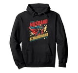 hubby hubba best husband of year king of my hearts family Pullover Hoodie