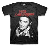 Hybris Elvis - Viva Las Vegas T-Shirt (Svart,XL)