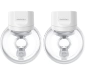 MOMCOZY S12 Pro Double Electric Wearable Breast Pump - White