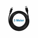 3m Play + Charging Charger Lead Cable For PlayStation PS4 Pro Controller GamePad