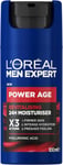 NEW LOral Men Expert Power Age Moisturiser Hydrating amp Revitalising Hyaluronic