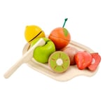 Fruktbricka - leksaksmat av trä från Plantoys
