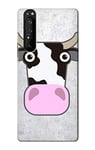 Cow Cartoon Case Cover For Sony Xperia 1 III
