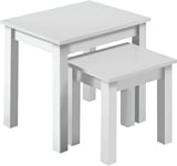 Argos Home Nest of 2 Tables - White