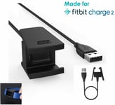 USB Cable Charger Lead Charging for Fitbit CHARGE 2 Fitness Tracker Wristband UK