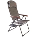Quest Naples Pro Recline Chair with Table Outdoor Garden Camping F1321