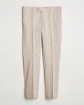 Morris Heritage Linen Suit Trousers Beige