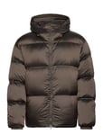 Hooded Puffer Jacket Brown Filippa K