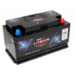 Skanbatt Lithium Heat Pro Ultra 12V LiFePo4 batteri 98Ah med 100A BMS