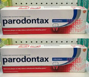 2 x parodontax Original Daily Toothpaste help bleeding gums 150g