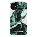 iPhone 11 iDeal of Sweden Fashion Skal - Golden Olive Marble