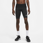 Nike Men's Dri-fit Running 1/2-length Tights Trail Lava Loops Juoksuvaatteet BLACK