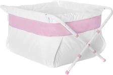 BiBaBad Flexi Hopfällbart Badkar 70–90 cm, Rosa