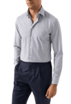 Eton Bomull Tencel™ Lyocell-skjorta Contemporary Fit Blå
