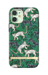 RICHMOND & FINCH Designed for iPhone 12 Mini Case, 5.4 Inches, Green Leopard Case, Shockproof, Fully Protective Phone Cover