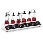 Steinberg Systems Magnetic Stirrer with a 6-Unit Hotplate