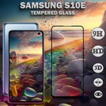Samsung Galaxy S10E - Härdat Glas 9H – Super kvalitet 3D Skärmskydd