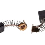 2x Elektrisk motor kolborste 6 x 10 x 15mm ersätter 181038-5, C