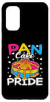 Coque pour Galaxy S20 Pansexual Pride Funny Pan Cake (gâteau à la casserole)