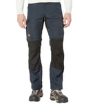 Fjallraven Vidda Pro Trousers M Long Sport Trousers - Dark Navy-Black, 48