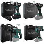 Silex - Pack clé à Chocs 20V Sans Fil ® 20V (1 x batterie 6 Ah slx Lithium ) + Visseuse à choc + perforateur + perceuse