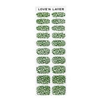 Love'n Layer Leo Forest Green Självhäftande nagellack