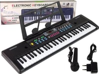 Keyboard Mq-6112 Nothållare För Mikrofon 61 Tangenter