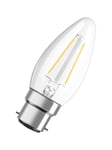 Osram LED-lamppu Candle 2,5W/827 (25W) Clear B22d