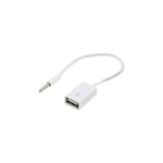 3.5mm Aux Hane till USB Hona Adapterkabel