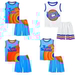 Barns Space Jam 2 Ball Kostym James Tune Squad Style4 140cm