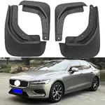Högkvalitativa stänkskydd för Volvo S60 2020 2021 2022 2023 - Stänkskydd Mudguards Anti-stänk Fender Grade Fram Bak Hjul Biltillbehör