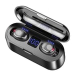 Garsentx Bluetooth Earphone, TWS Wireless Earbuds Bluetooth 5.0 Headphones Support Touch Control Portable In-Ear Waterproof Stereo Earphone with 1200mAh Charging Case for iOS, Android.