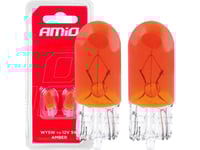 Amio Halogenlampor T10 W5w W2.1X9.5D 12V 2St Blister Amio-03347