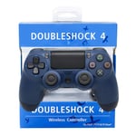 Ps4 Controller, Wireless Controller for Playstation 4, Bluetooth Game Controller, Double Vibration, Headphone jack Ergonomic LED lighting with USB cable connection,DARK BLUE