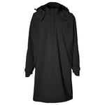 Basil Mosse Cykelponcho Unisex M/L Svart Regnkläder