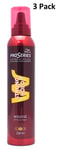 3 x Wella Pro Series Max Hold Mousse 250ml - No.5 Maximum Hold